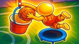 Trampoline Basketball 3D